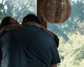 Monia Chokri - Pauvre Georges! (2018) Naked actress in a TV movie scene