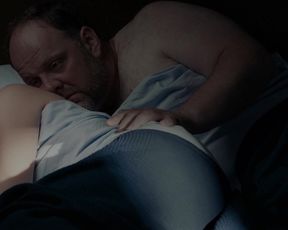 Monia Chokri - Pauvre Georges! (2018) Naked actress in a TV movie scene