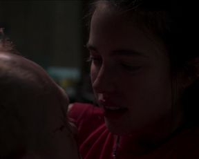 Margaret Qualley - Donnybrook (2018) sexy topless scenes