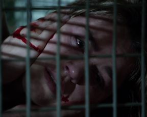 Shannon Berry - Hunters s01e01 (2016) Naked actress in a movie scene
