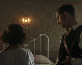 Chasten Harmon - Damnation s01e03 (2017) Nude TV movie scene