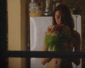 Alexis Altier - Eddie (2016) Naked actress in a TV movie scene