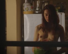 Alexis Altier - Eddie (2016) Naked actress in a TV movie scene