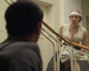 Vica Kerekes - Cetnici z Luhacovic s01e01-02 (2017) Naked actress in a movie scene