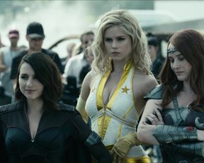 Erin Moriarty, Aya Cash naked - The Boys (2020) (Season 2, Episode 5)