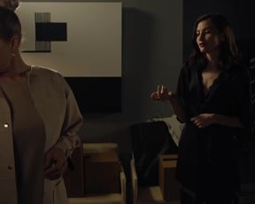 Jordan Monaghan, Christine Kellogg-Darrin - Instinct (2018) Censorship celebs scenes