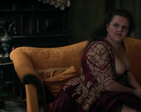 Leah Shine - Outlander s05e10 (2020) Censorship nude scene
