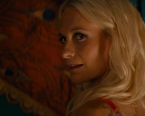 Poppy Delevinge - Kingsman The Golden Circle (2017) Naked TV movie scene