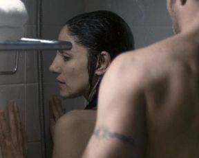 Ronit Elkabetz - Lo Roim Alaich (Invisible) (2011) Nude movie scenes