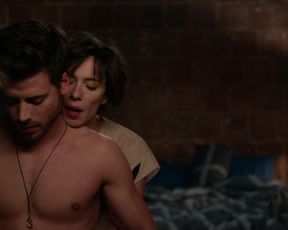 Rebecca Hall - Permission (2017) sexy hot movie scene