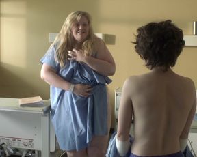 Marie-Eve Milot, Debbie Lynch-White - La femme nue (2015) Naked film scene