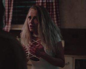 Kimberley Drake, Meghan Hancock - Incredible Violence (2018) Naked of staging scene