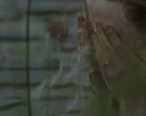 Lucy Walters - Here Alone (2016) Naked actress in a TV movie scene