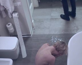 Agnieszka Zulewska - Kto sie boi Virginii Woolf (2016) Hot of staging scene