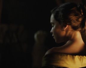 Emilia Clarke - Voice from the Stone (2017) Naked movie scene