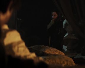 Emilia Clarke - Voice from the Stone (2017) Naked movie scene