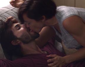 Savannah Welch - The Golden Rut (2016) Naked actress in a TV movie scene