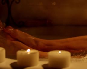 Amanda Barton, Tonya Kay – Amityville Terror (2016) celebs topless scene