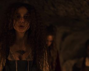 Federica Fracassi, sexy - Luna Nera s01e06 Naked actress in a TV movie scene