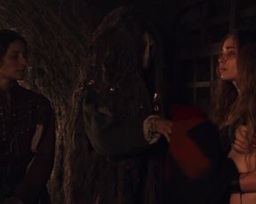 Federica Fracassi, sexy - Luna Nera s01e06 Naked actress in a TV movie scene