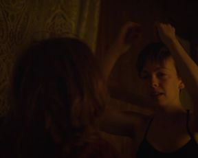 Brittany Allen - What Keeps You Alive (2018) Censored celebs scenes