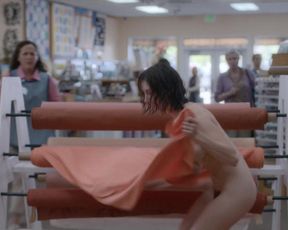 Alison Brie - Horse Girl (2020) sexy topless scenes