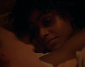 Simona Brown, Tallulah Haddon - Kiss Me First s01e02 (2018) celebrity hot scene