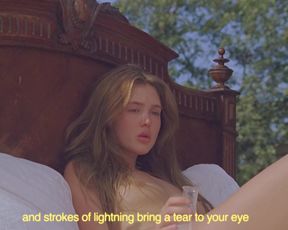 Aliyah Galyautdinova - Space In Space (2016) explicit naked of stage scenes