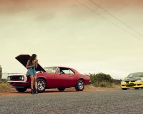 Christina Ochoa - Blood Drive s01e01 (2017) Hot movie video