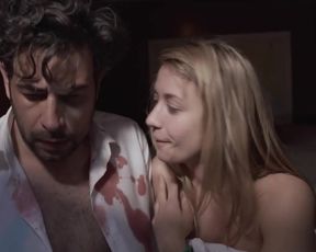 Sara Hjort Ditlevsen - Comic Sans (2018) Naked actress in a TV movie scene