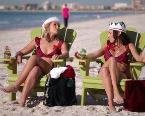 Brielle Carter, Alea Figueroa - Elfette Saves Christmas (2019) Naked actress in a 1080