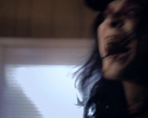 Jennie Russo, Janet Mayson - Night of Something Strange (2016) Naked movie scene