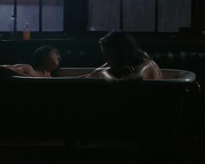 Amy Nostbakken topless, Norah Sadava nude, Real Threesome Sex from movie 'Mouthpiece'