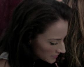 America Olivo, Sita Young Sexy, Party Scene in 'The Last Resort'