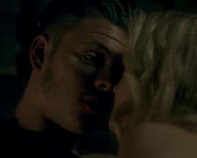 Alicia Agneson Sexy, Hot Scene in TV Show 'Vikings'