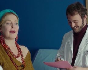 Agnes Soral nude, topless in TV show 'HP'