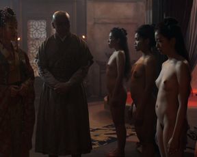 Olivia Cheng nude, Tara Lucia Prades nude – Marco Polo s01e03 (2014)