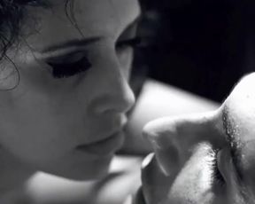 Angie Cepeda  Topless and Cowgirl Sex-Tape Video for 'Heleno'