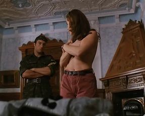 Athena Massey Topless, Sex Scene 'Termination Man'