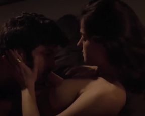 Eugenie Derouand - Carre (2016) Naked actress in a sexy videos