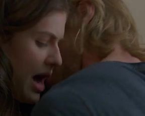 Alexandra Daddario Hot - The Layover (2017) Dresses Sex Scene
