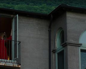 Abbey Lee, Riley Keough Nude, Pool, Bikini, Voyeur, Sex Scene, Masturbation in 'Welcome The Stranger'