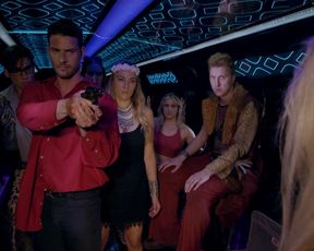 Sadie Katz nude - Party Bus to Hell (2017)