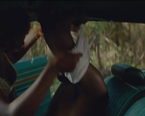 Jodie Turner-Smith - Queen _ Slim (2019) Naked actress in a movie scene