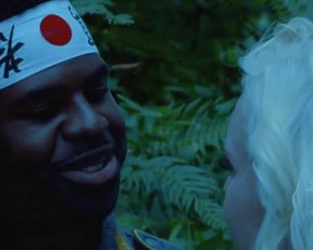 Apple Lee, Carly Kingston nude Interracial Sex, Horror Movie