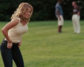 Alice Eve sexy, hot, nip slip in 'Sex and the City 2'