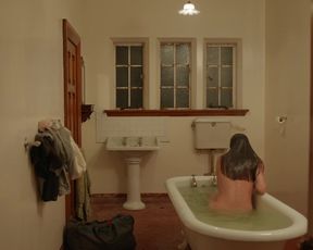 Arta Dobroshi - Stray (2018) bathroom nude scene