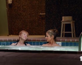 Censorship of Naked Women in Sauna from TV Series