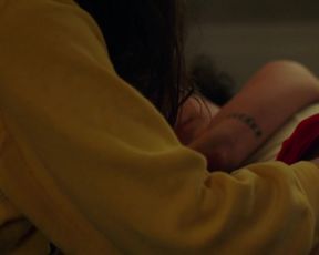 Alia Shawkat, Laia Costa nude, Topless and Lesbian Scenes in movie 'Duck Butter'