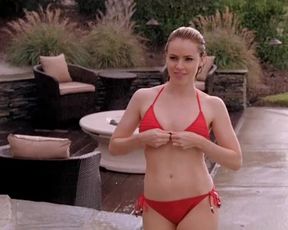 Amanda Schull Sexy, Bikini, Hot Scene in TV movie 'One tree hill'